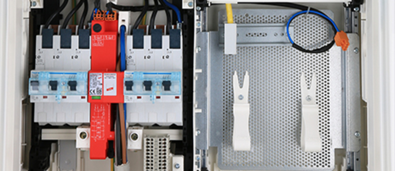 Hausanschluss, Zähler und Unterverteiler bei CWTec Elektrotechnik in Wiesenfelden